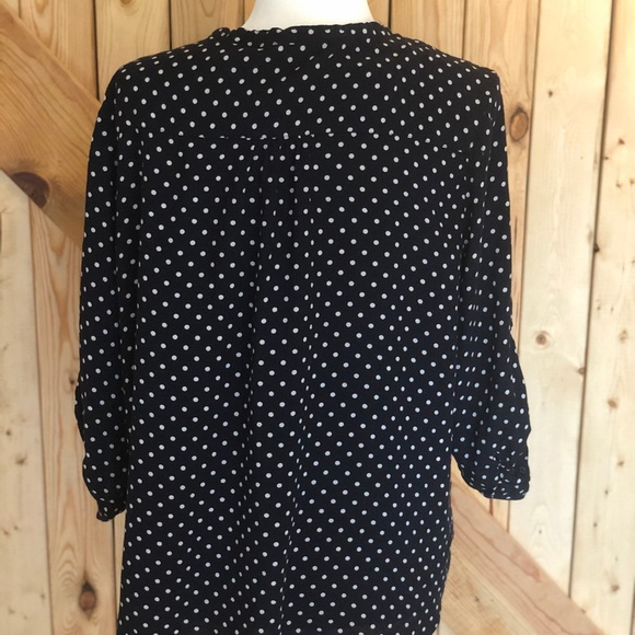 Primark black & white polka dot tunic - Picture 3 of 3